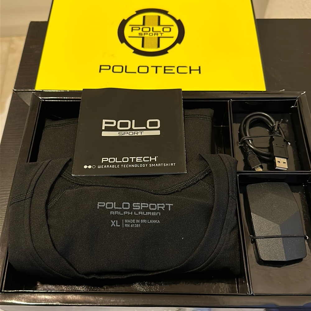 Ralph Lauren Polotech Wearable Technology Smart shirt